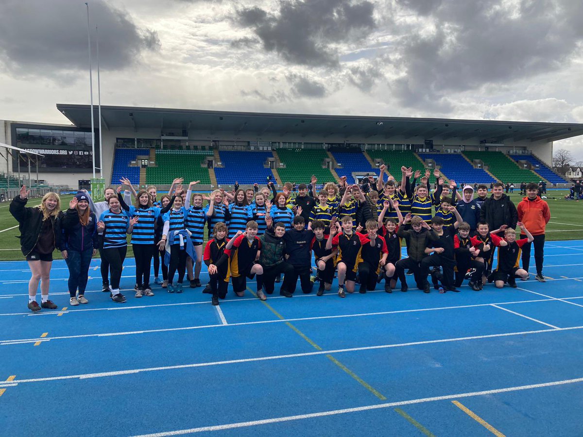 LargsAcadPEdept's tweet photo. We had a brillaint day @SPEnergyNetwork Warriors Championship! Well done to all pupils who were involved it was great to see rugby matches back in action 💪🏼🏉 @GlasgowWarriors @LargsAcademy @ArdrossanRFC @CoachingAl https://t.co/KnXMLyA5ty