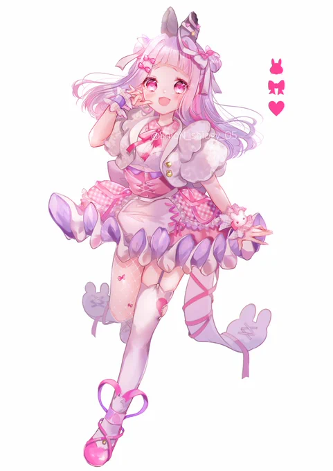 おニュー代理ちゃん🐰🎀💗
#イラスト 