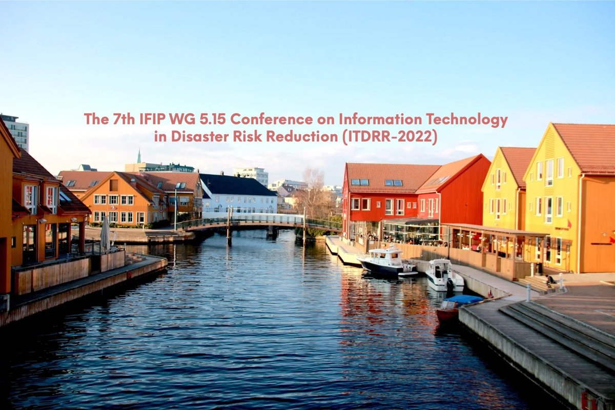 RGStieglitz's tweet photo. Prof. Stieglitz will be one of the keynote speakers at the 7th IFIP WG5.15 Conference on Information Technology in Disaster Risk Reduction #ITDRR 2022. Find the #CfP here https://t.co/KoVp0OFxlY (DL 15th July) and maybe see you in Kristiansand @AgderUniversity on 12th-14th Oct!🇳🇴 https://t.co/IuCcbaR3aP