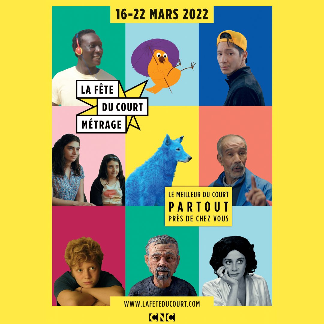 Festival_Cannes's tweet photo. La Fête du court métrage est de retour du 16 au 22 mars et cette année encore, le Festival de Cannes s’associe à l’événement ! Rendez-vous le 21/03 sur notre site officiel pour découvrir en exclu pendant 24h plusieurs courts métrages primés à #Cannes2021 ! #FDCM22 @lafeteducourt https://t.co/JtmRjZqLMp