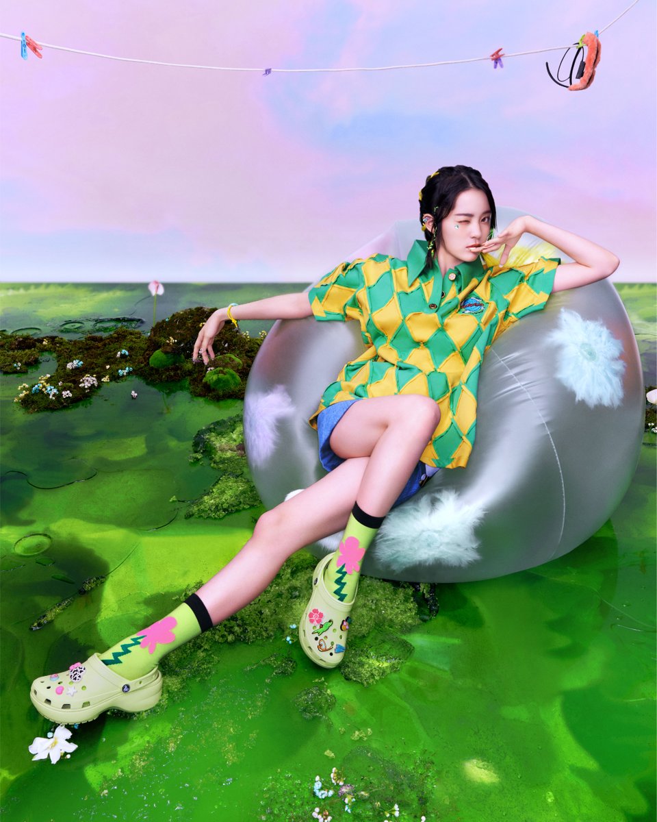 crocsJP's tweet photo. グローバルエナジーアンバサダーのオーヤン・ナナ
セロリーグリーンのクラッシック クロッグがお似合い💚
こわしくはこちら:
https://t.co/EvgaubD104
#クロックス #ジビッツ #Crocs #Jibbitz #オーヤンナナ #Celerygreen https://t.co/BlfNzkheSU
