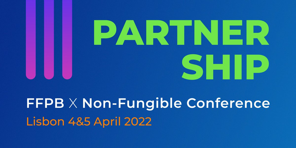 FFPB_'s tweet photo. La FFPB est partenaire de la Non-Fungible Conférence (4 au 5 avril 2022) de Lisbonne !

✅1500+ participants
✅100+ conférenciers et artistes
✅Une exposition d'art #NFT...

Avec @SandBox, @AxieInfinity, @Sorare, @Rarible, @ApeGang, @Exclusible, @OVR...

👉https://t.co/3YHgjMyWww https://t.co/OV2nZiCVsi