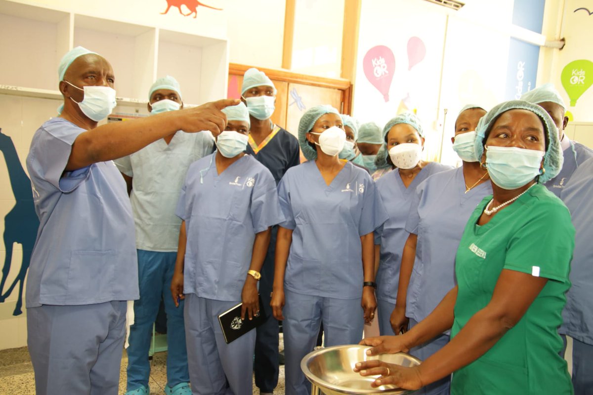 ProfKibwana's tweet photo. Commissioning of Makueni Mother and Child Hospital Paediatric Theatre wing, at Wote.

The Sh 18M facility established in partnership with Kids Operating Room (KidsOR) and Smile Train will help the county offer high quality safe surgery space for children. https://t.co/BOFHxLtyqz