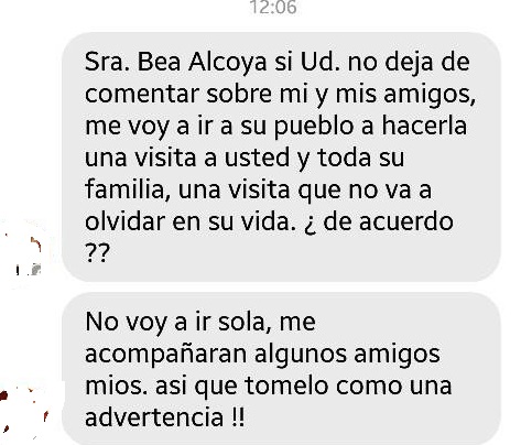 <a href="/SergioGaTorres/">Sergio Torres 🇪🇭 🔻🐈</a> y así, hasta 100 y seguimos. No justifico para nada estos comportamientos. 
Esta gente tiene algo en común, el supuesto amor a los animales y el gran odio a los que no opinan igual, su bando <a href="/SergioGaTorres/">Sergio Torres 🇪🇭 🔻🐈</a> armados con odio incentivado por ustedes. #20MRural <a href="/Teresaribera/">Teresa Ribera</a>