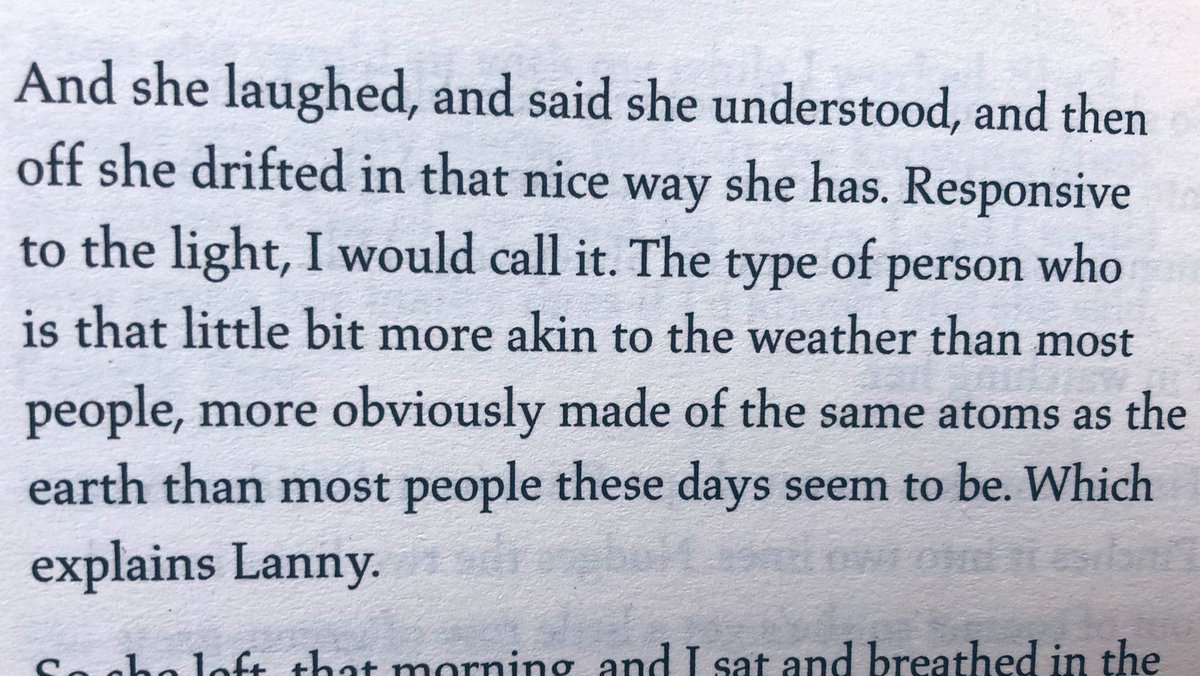 EnglishStaffs's tweet photo. A #PerfectParagraph from #Lanny by @maxjohnporter #ecocriticism #ecogothic #ContemporaryLiterature #posthumanism #AnthropoceneLiterature https://t.co/KQ4YwriGUO