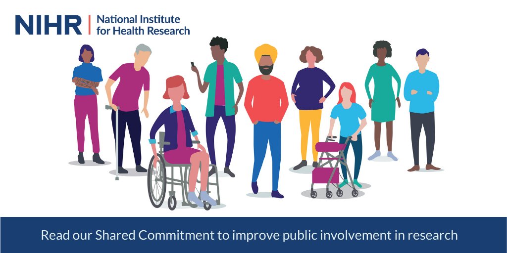 Public involvement is important, expected and possible in health and social care research. NIHR is one of 13 organisations that have signed a shared commitment to improving patient and public involvement in research: nihr.ac.uk/documents/shar…

#PPI #ResearchSavesLives <a href="/HRA_Latest/">The Health Research Authority</a>