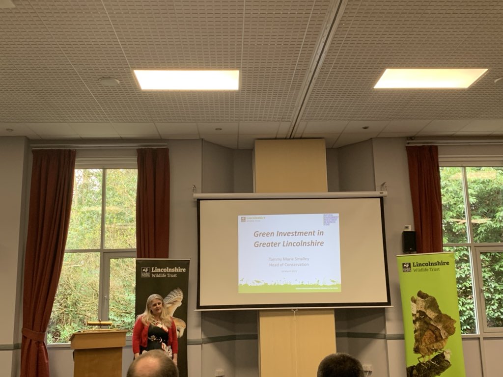 @LincsWildlife Getting the days session started for a Green Investment in Greater Lincolnshire #NEIRF #TogetherForOurPlanet