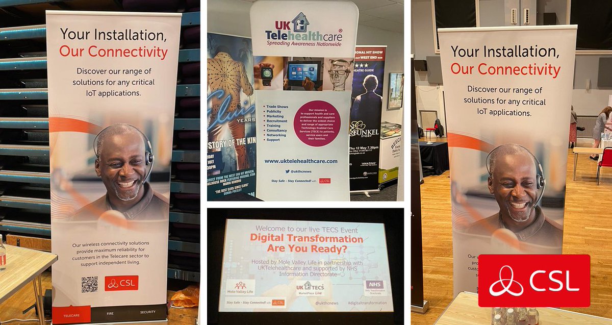 CSLGroupLtd's tweet image. Our IoT Team had a great day joining @LondonTelecare at their first live event of 2022 in Dorking. The event focused on keeping Telecare professionals, Service Users and Carers up-to-date with the digital switchover 👍🏼