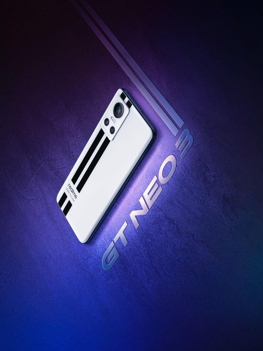 ChigzTechReview's tweet photo. The tag-line #SpeedAwakens is very intriguing.  Racing stripe design looks dope. Fastest-growing smartphone brand teases #RealmeGTNeo3  ❤️

Featuring:
Dimensity 8100 Octa-core (5nm)
150W Fast charging - 50% charge in 5 minutes

Can't wait to get my hands on this one. 
-- https://t.co/LfA4izb10E