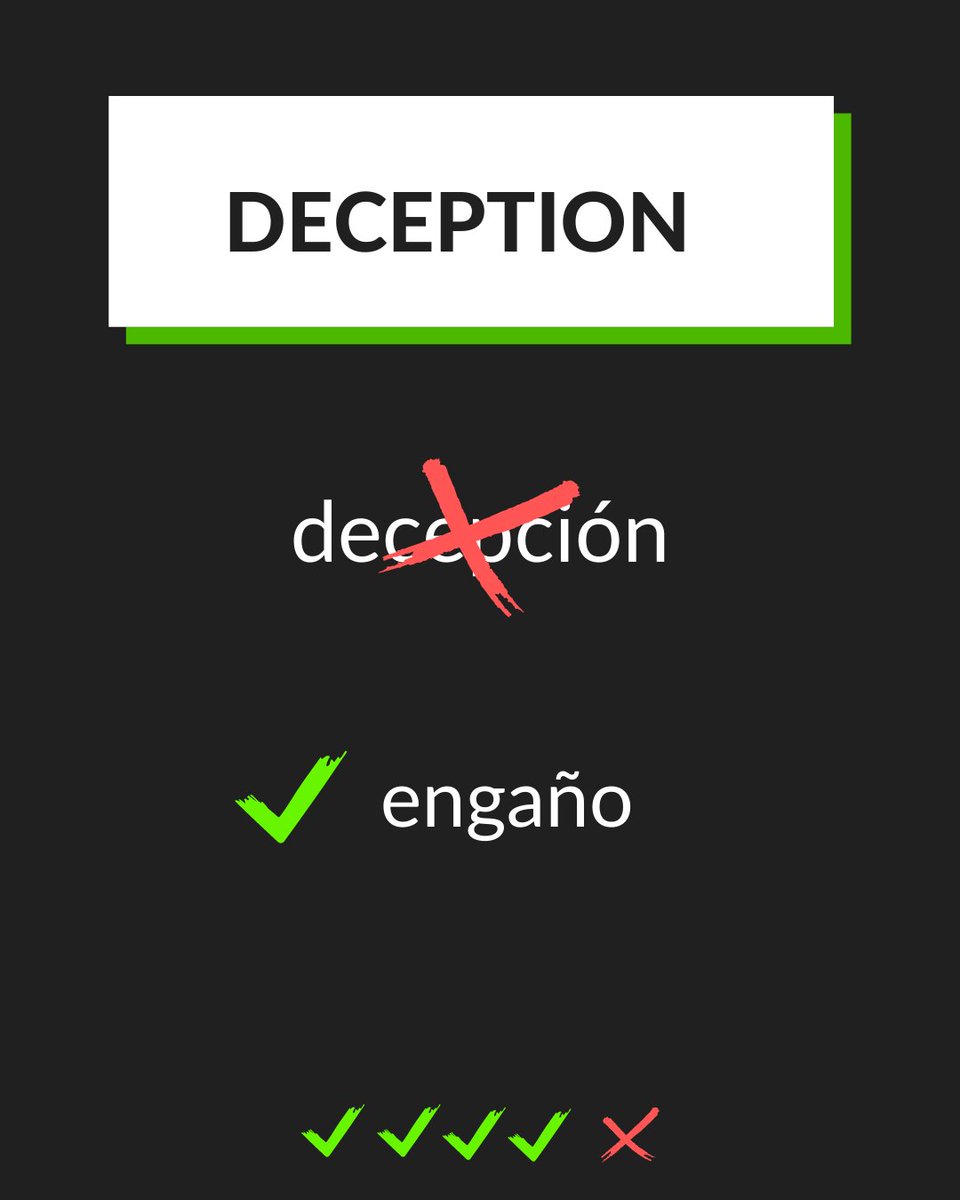 Traduversia's tweet photo. Estamos "seguros" de que si sabes que son calcos del inglés, no te volverán a "engañar" con su parecido a las palabras en español.

¡Sé "sensato/a" y haz RT para que otras personas los conozcan! 🔁 https://t.co/ezY7l6tNKh