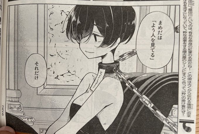 これはよく人を見てるまめだをよく見てる師匠 
