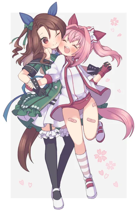 キンウラの身長差好き👑🌸
#ウマ娘 