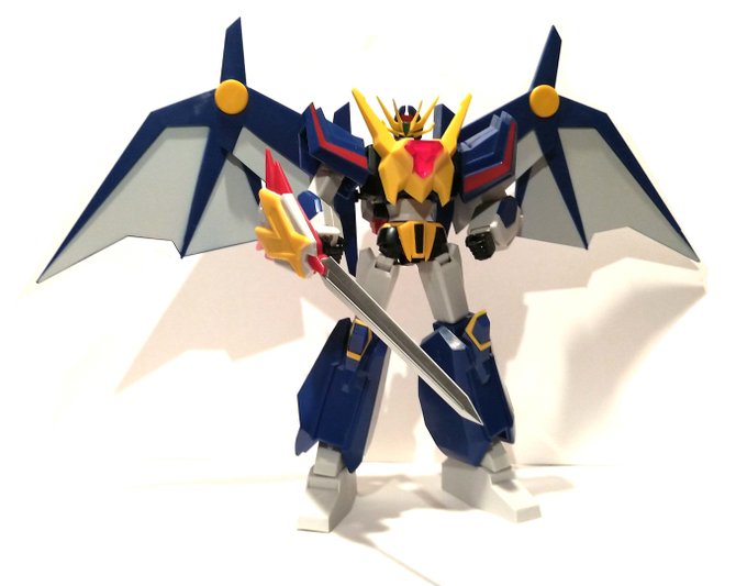 絶対無敵!ラーイジーンオ-!!

バクリュウオー組んだのでゴッドライジンオーできました
公式は画像の大きい足だけ使うんですが 
【強化合体後ロボは少しくらい高下駄でなんぼじゃろがい!】っていう好みで ライジンオー足と合体できるアドオン用意した
#エルドランシリーズ #絶対無敵ライジンオー 