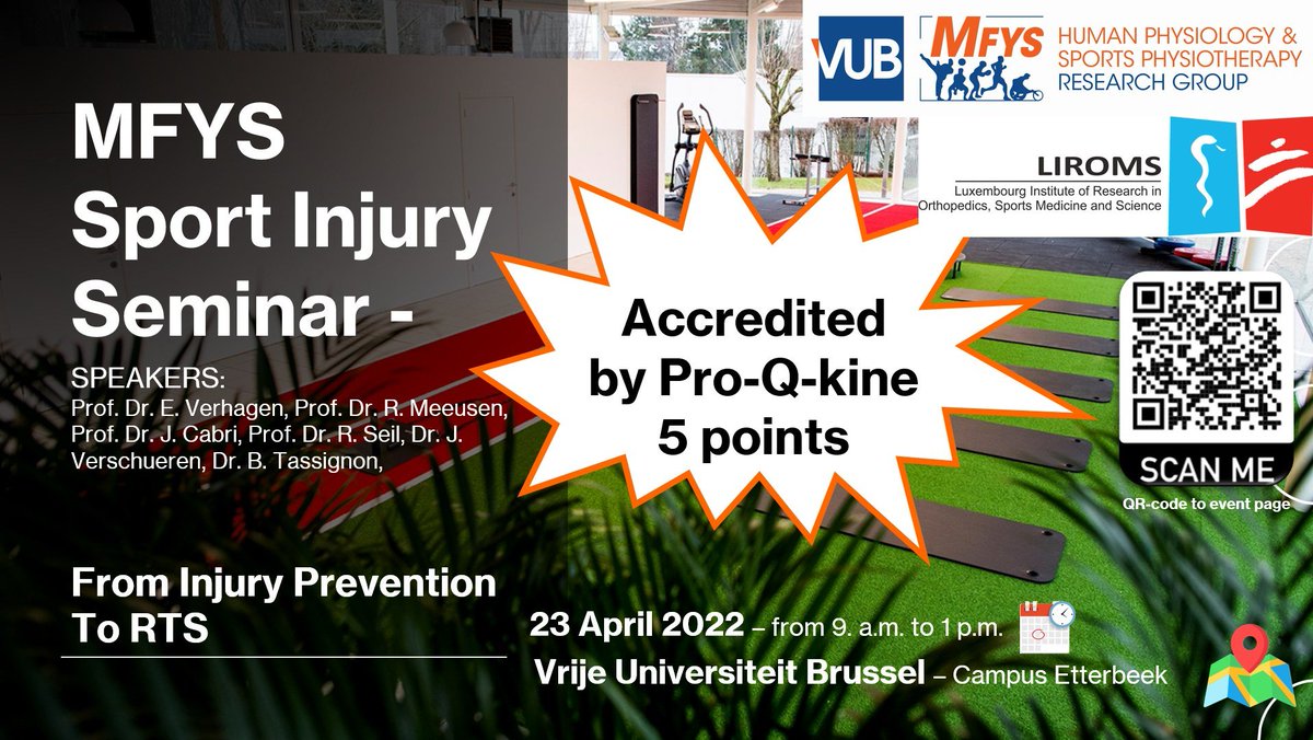 Mfys Human Physiology Sports Physiotherapy Mfys Vub Twitter