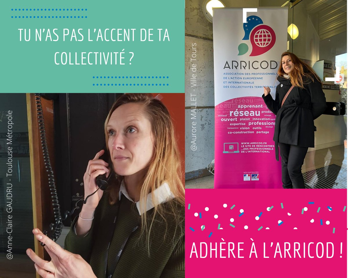 Vous avez un problème ? L’ARRICOD a LA solution !

Adhérez à l’ARRICOD, c’est rejoindre un réseau actif d’agent.e.s de l’AEICT !

Votre adhésion 2022 à compléter ici ➡️ lnkd.in/eQt6NCNp ⬅️