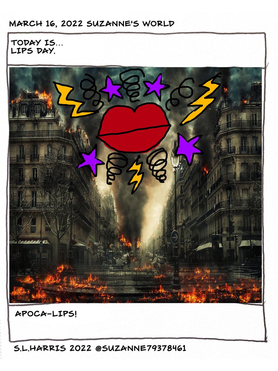 Suzanne79378461's tweet photo. #today #LipsDay #apocalypse #lips https://t.co/6lFbIxNPEv