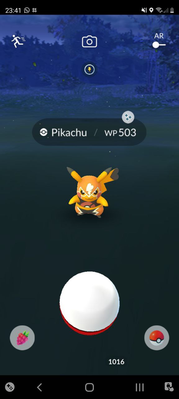 Shiny Pikachu - Pokemon Go