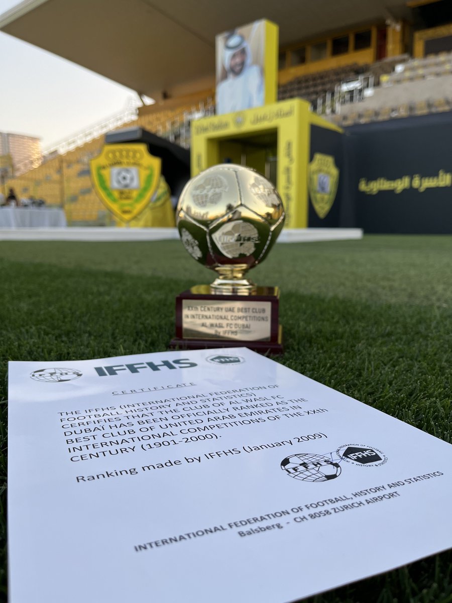 AlWaslSC's tweet photo. الأكثر جماهيرية و الأعز ذهباً .. شاء من شاء وأبى من أبى 🇦🇪🏅

🟡 #الوصل_نادي_القرن https://t.co/yNRhYOMWxx