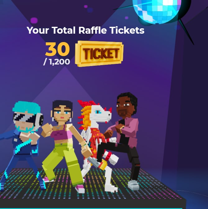 feevee5397's tweet photo. @TheSandboxGame I just participated in the daily #SandboxAlphaS2Contest for a chance to earn up to 1,000 $SAND! Starting March 14 -  Show your Raffle Tickets. Check out my screenshot below! 👇 #SandboxAlphaS2 https://t.co/cECGSwXlqm