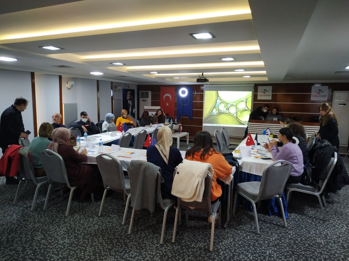 tobecoop's tweet image. Çalıştaylarımıza bugün Kadınların Kooperatife Dahiliyeti ve Toplumsal Cinsiyet Eşitliği konuları ile devam ediyoruz.
Today, we continue the workshops with the topics of Women participation &amp;amp; Gender Equality in cooperatives.
@DiyalogProjesi @ABBaskanligi @Halieus_  @GktuDalgi