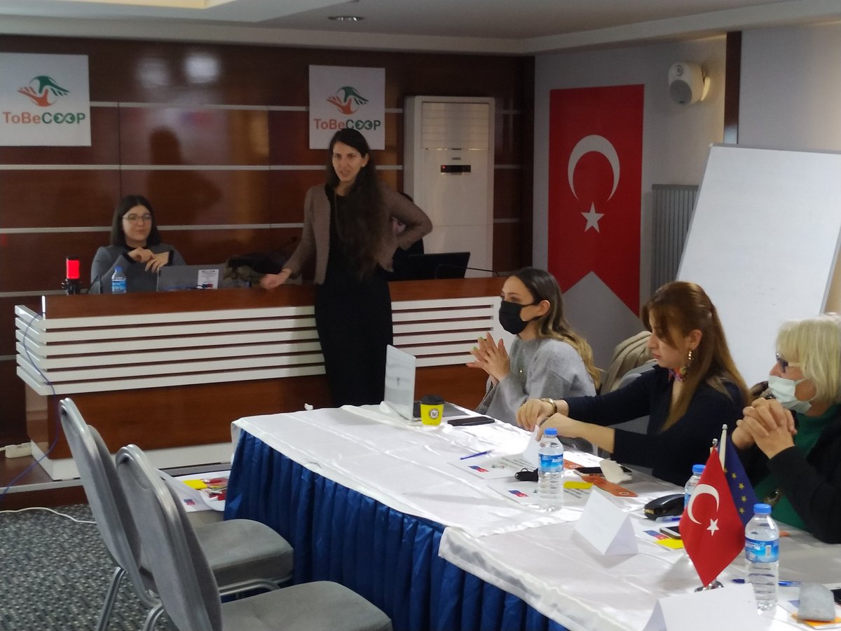 tobecoop's tweet image. Çalıştaylarımıza bugün Kadınların Kooperatife Dahiliyeti ve Toplumsal Cinsiyet Eşitliği konuları ile devam ediyoruz.
Today, we continue the workshops with the topics of Women participation &amp;amp; Gender Equality in cooperatives.
@DiyalogProjesi @ABBaskanligi @Halieus_  @GktuDalgi