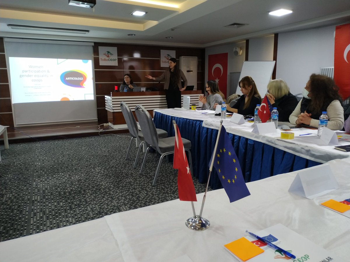 tobecoop's tweet image. Çalıştaylarımıza bugün Kadınların Kooperatife Dahiliyeti ve Toplumsal Cinsiyet Eşitliği konuları ile devam ediyoruz.
Today, we continue the workshops with the topics of Women participation &amp;amp; Gender Equality in cooperatives.
@DiyalogProjesi @ABBaskanligi @Halieus_  @GktuDalgi