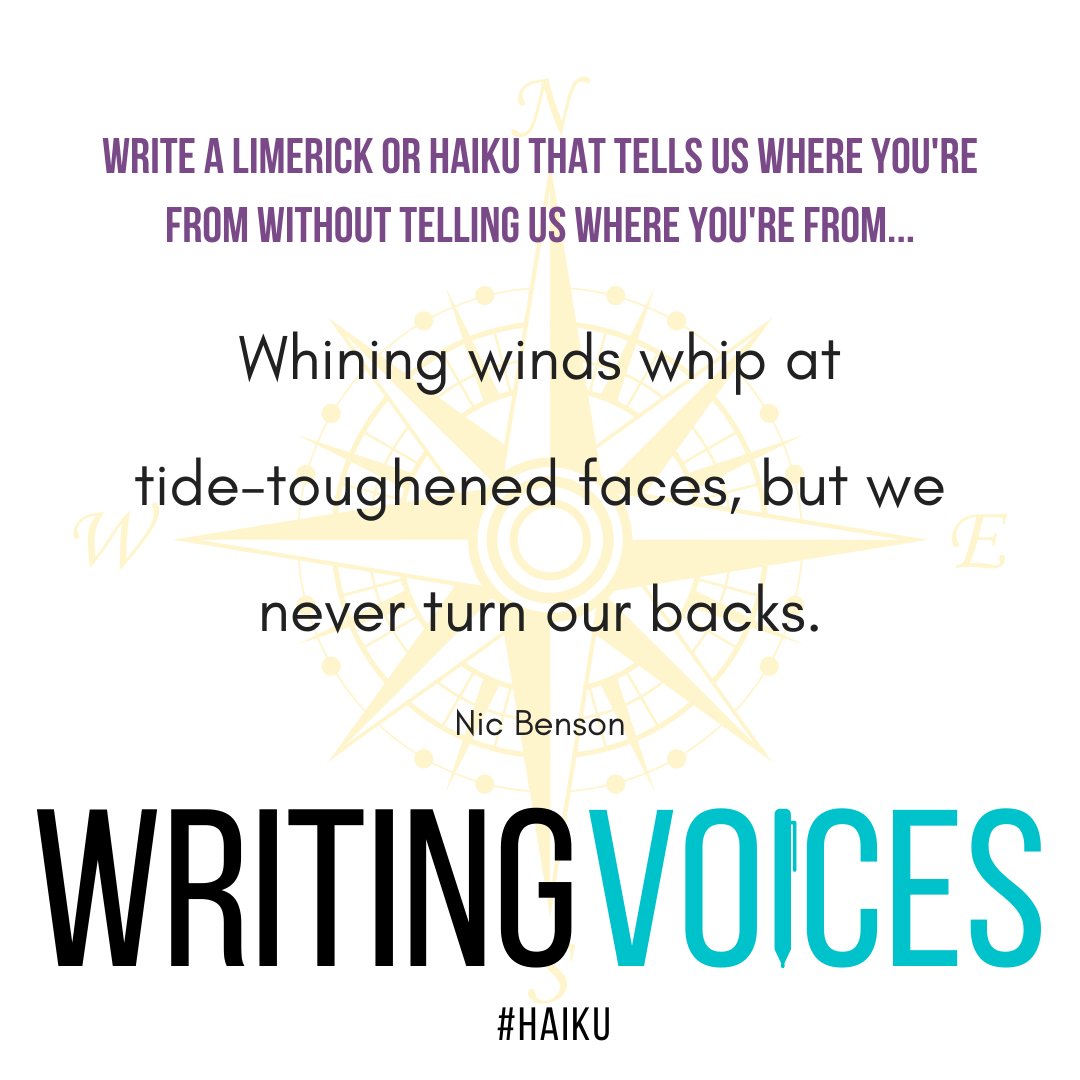 WritingVox's tweet photo. Give you a clue, it's in the NORTH... The people in this haiku probably have their big coats on!

#poetry #haiku #poet #poetrycommunity https://t.co/8RgI4vPk4v