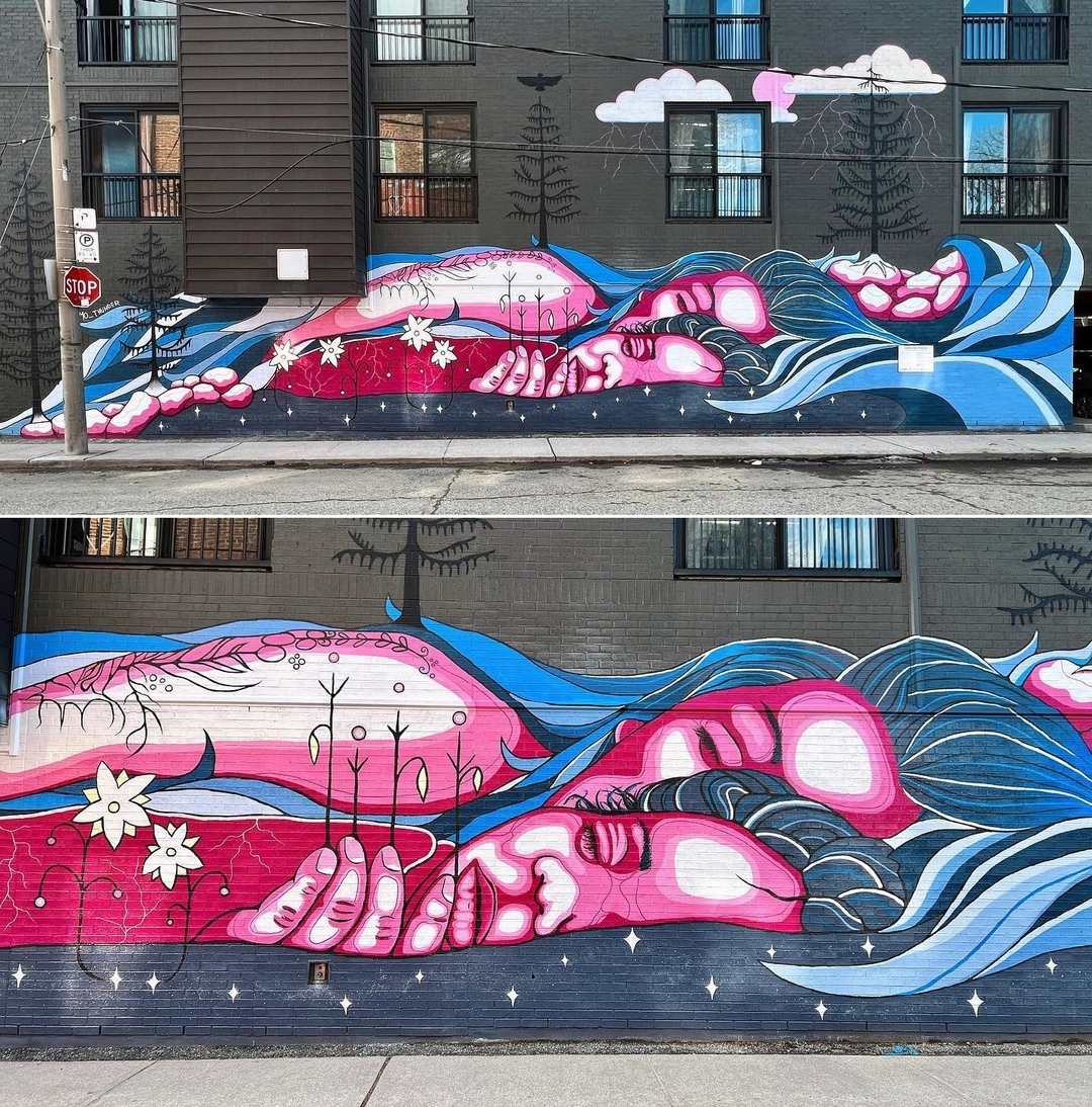 brababella's tweet photo. #Streetart: "From the Earth" by #MoThunder @ #Toronto, Canada
More info at: https://t.co/dTMaOtdpZy #arteurbana #urbanart #murals #muralism #contemporaryart #artecontemporanea https://t.co/bE3hbSSJu1