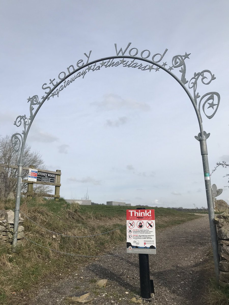 FireWirksworth's tweet photo. Following collaborative working with @MatlockSNT, FF Armitt &amp; CSO fitted risk reduction boards at Stoney Woods Stardisc after evidence had been found of fires being set. Please do not set fires in open spaces! 🌲🔥❌ @DerbyshireFRS #Firestopper https://t.co/r9CQSyumgT
