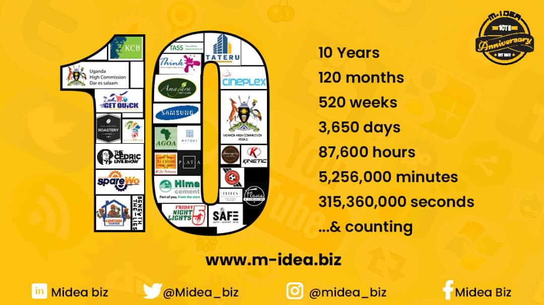 A million thanks to all of our amazing clients 🤝Thank you for your continued support and trust in our agency, you have and will always be an integral part of our success and growth 👏 #MideaAt10