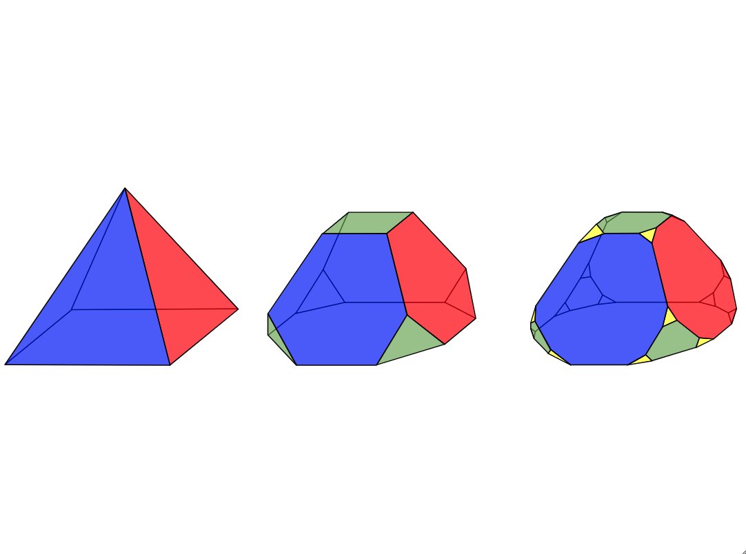 I made these diagrams manually for a puzzle I wrote recently. Can anyone recommend some software for drawing solids that would do this quickly? Is <a href="/geogebra/">GeoGebra</a>  my best bet?
