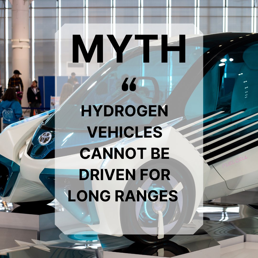 Protium18's tweet photo. #Hydrogen vehicles can actually be driven for up to 400 miles from a tank and they can be #refuelled in around 5 minutes!!ππ#Sustainability #GreenHydrogen #Renewables https://t.co/3EECaZBJ5a