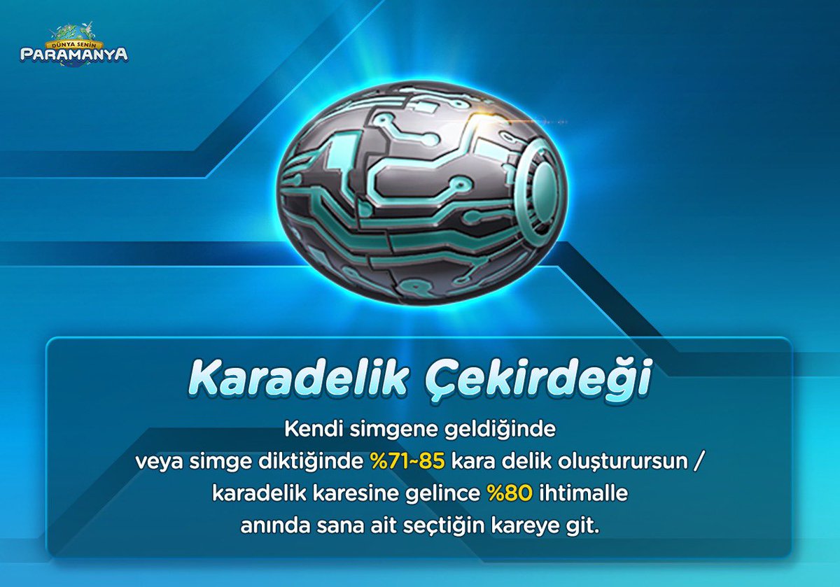 ParamanyaNM's tweet photo. Karadelik Çekirdeği şimdi oyunda! Hemen oyna!
#paramanya #mobiloyun #joygame #nft #hemenoyna #yenieşya #hypercasual https://t.co/4pubNt1Vto