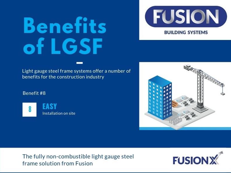 Fusion Steel Framing (@fusionbuildlgs) on Twitter photo Easy - benefit number 8 of 15 benefits of using LGSF.
Steel frame superstructures manufactured off site are easy to install on site. See the full 15 benefits here:
fusionbuild.com/light-gauge-st…
#lgsf
#construction
#mmc Easy - benefit number 8 of 15 benefits of using LGSF.
Steel frame superstructures manufactured off site are easy to install on site. See the full 15 benefits here:
fusionbuild.com/light-gauge-st…
#lgsf
#construction
#mmc