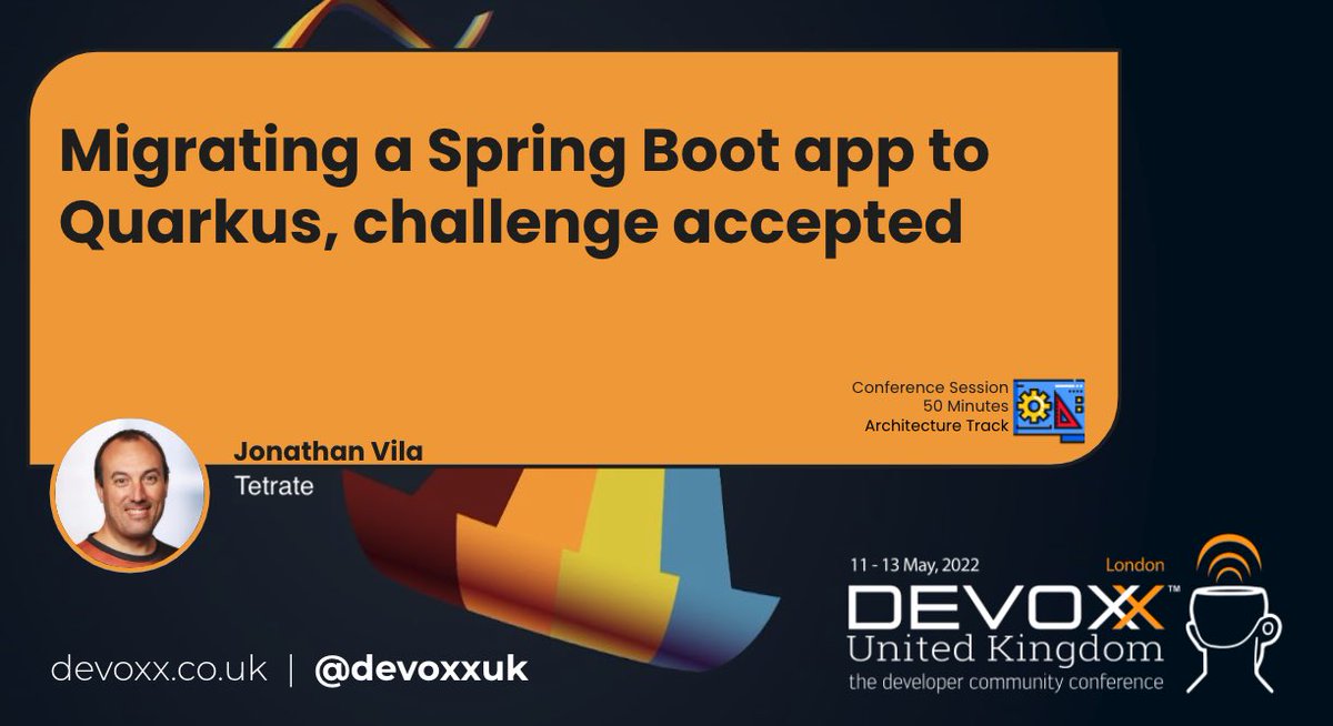 Happy to share I will be at @devoxxuk talking about <a href="/QuarkusIO/">Quarkus</a> , #springboot and how to migrate. devoxx.co.uk/speaker-detail…
Also very eager to meet again in person lots of friends and colleagues :) 
Hope to see you there. #community #conference #share #opensource