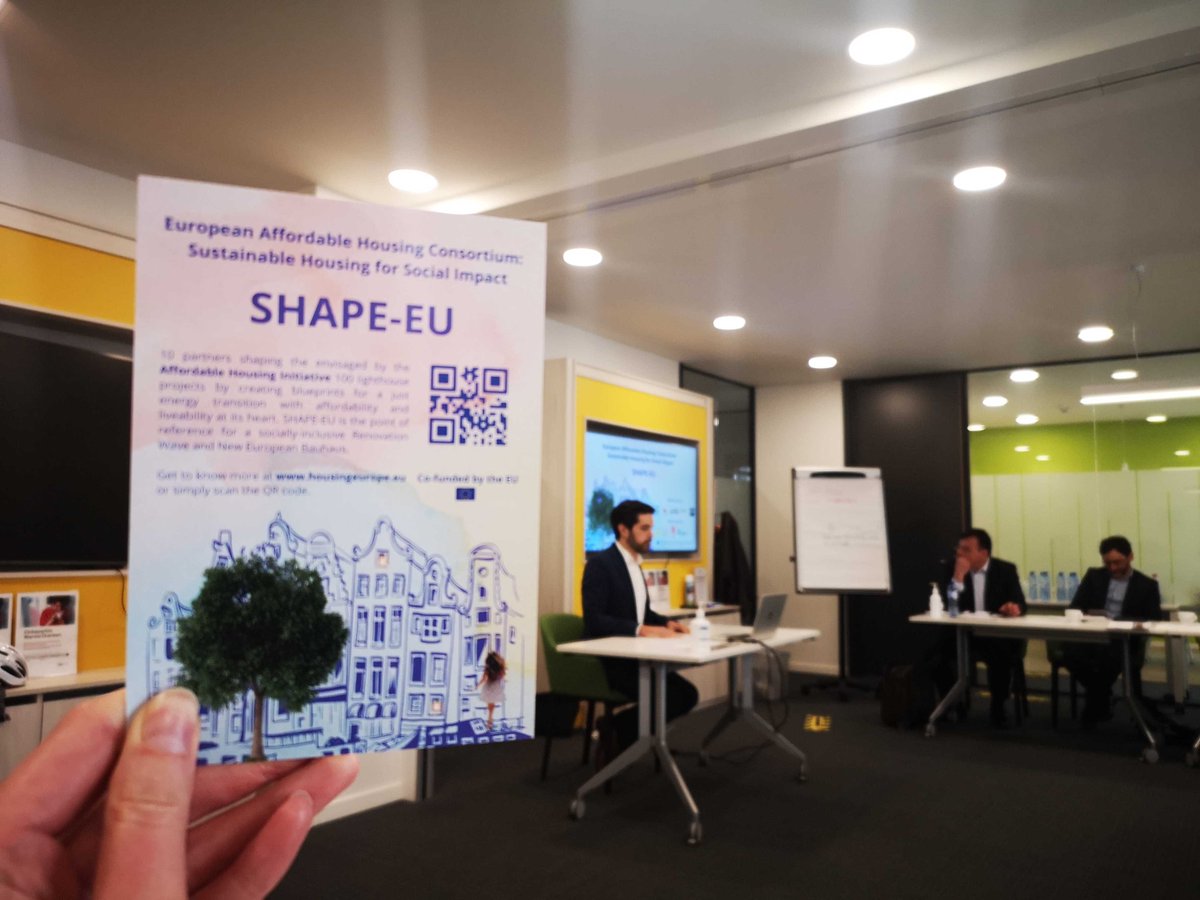 HousingEurope's tweet photo. Coordinated by @HousingEurope, #SHAPE_EU the 🇪🇺 #AffordableHousingInitiative Consortium: Sustainable Housing for Social Impact will be the contact point for a socially-inclusive #RenovationWave & #NewEuropeanBauhaus supporting local actors leading renovation to go the extra mile. https://t.co/wwztD26mfh