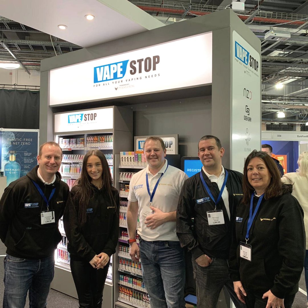 Welcome to Day 1 of the Booker Retail Trade Show 2022. Visit our Vape-Stop stand and register for your FREE Vape Fixture. Including install and maintenance and supported by the UK's leading brands. Unlock the potential of the vape category today! vape-stop.com