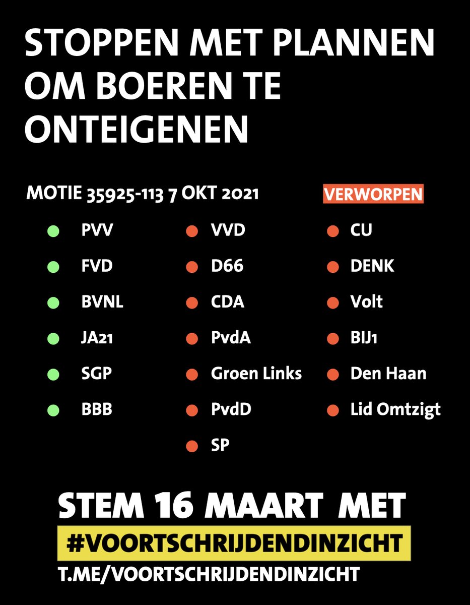V_Inzicht's tweet photo. Jouw beste stemwijzer is hun stemgedrag!

Overspoel social media tot aan de verkiezingen met deze bewijsstukken zodat iedereen vandaag kan stemmen met #voortschrijdendinzicht.

#gemeenteraadsverkiezingen
#gemeenteraadsverkiezingen2022
#stemwijzer #nederlandkiest #GR2022 https://t.co/pZHA3fn32F
