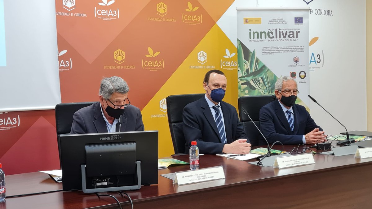 Hoy se presenta en <a href="/Univcordoba/">Universidad Córdoba</a> los resultados del <a href="/CPPinnolivar/">INNOLIVAR</a> en el que colaboramos. Una demostración de nuestra apuesta por la innovación.