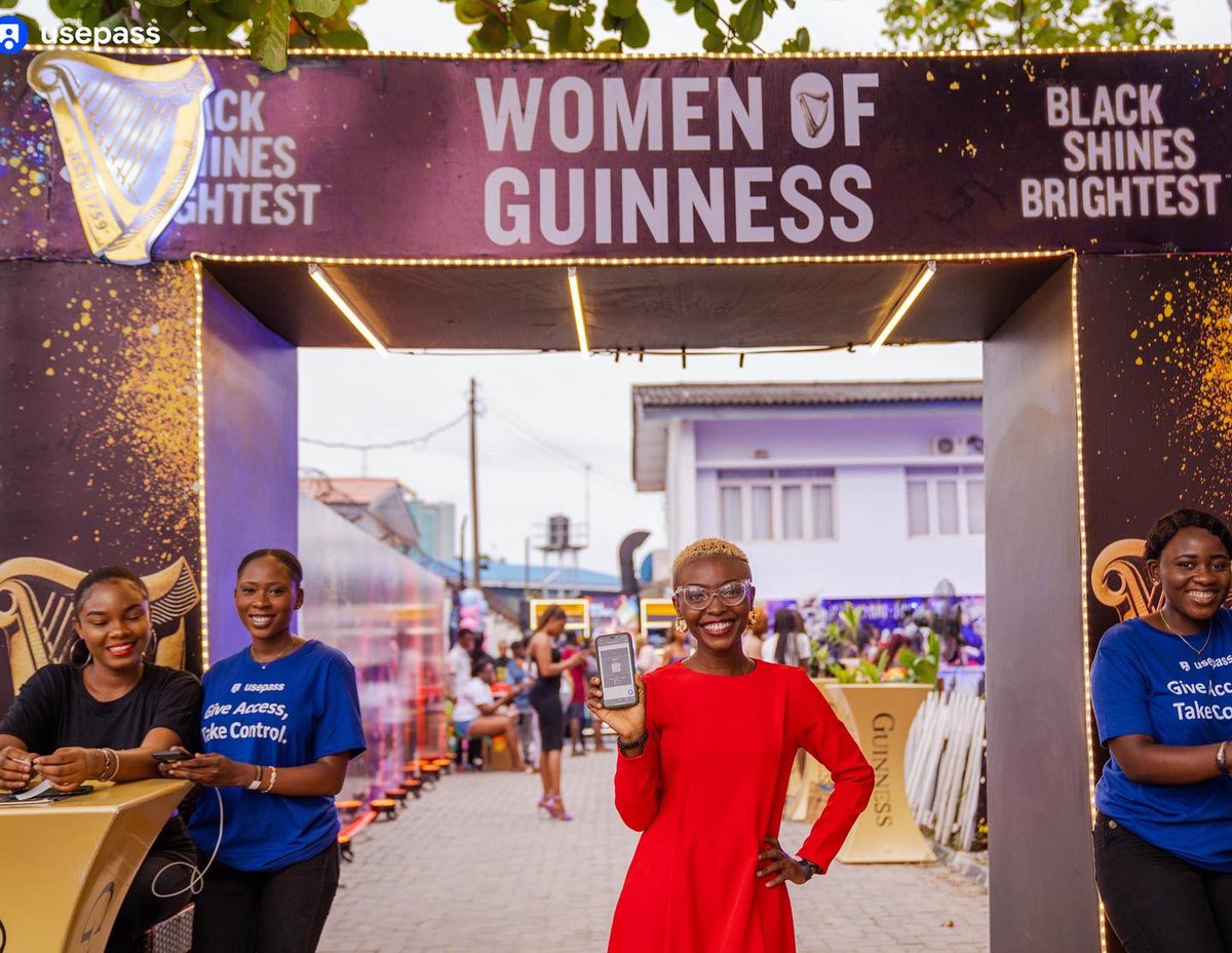 UsepassHQ's tweet photo. Proud to have given smooth access to the @GuinnessNGR IWD celebration over the weekend. 

Swipe to see how bright the guests shone. 

Giving access to guests is always this seamless with Usepass. Visit https://t.co/psgLx3RFia to get started 

#usepass #guinnessiwd https://t.co/M1lrbwj7DT