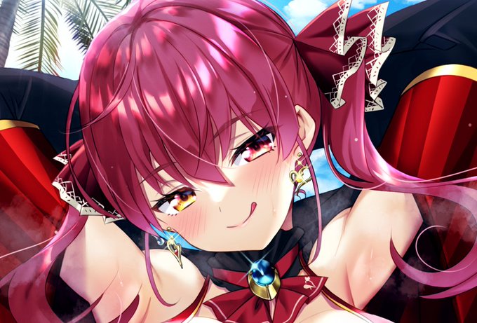 水着船長全体はツリーにて#マリンのお宝 #宝鐘マリン 