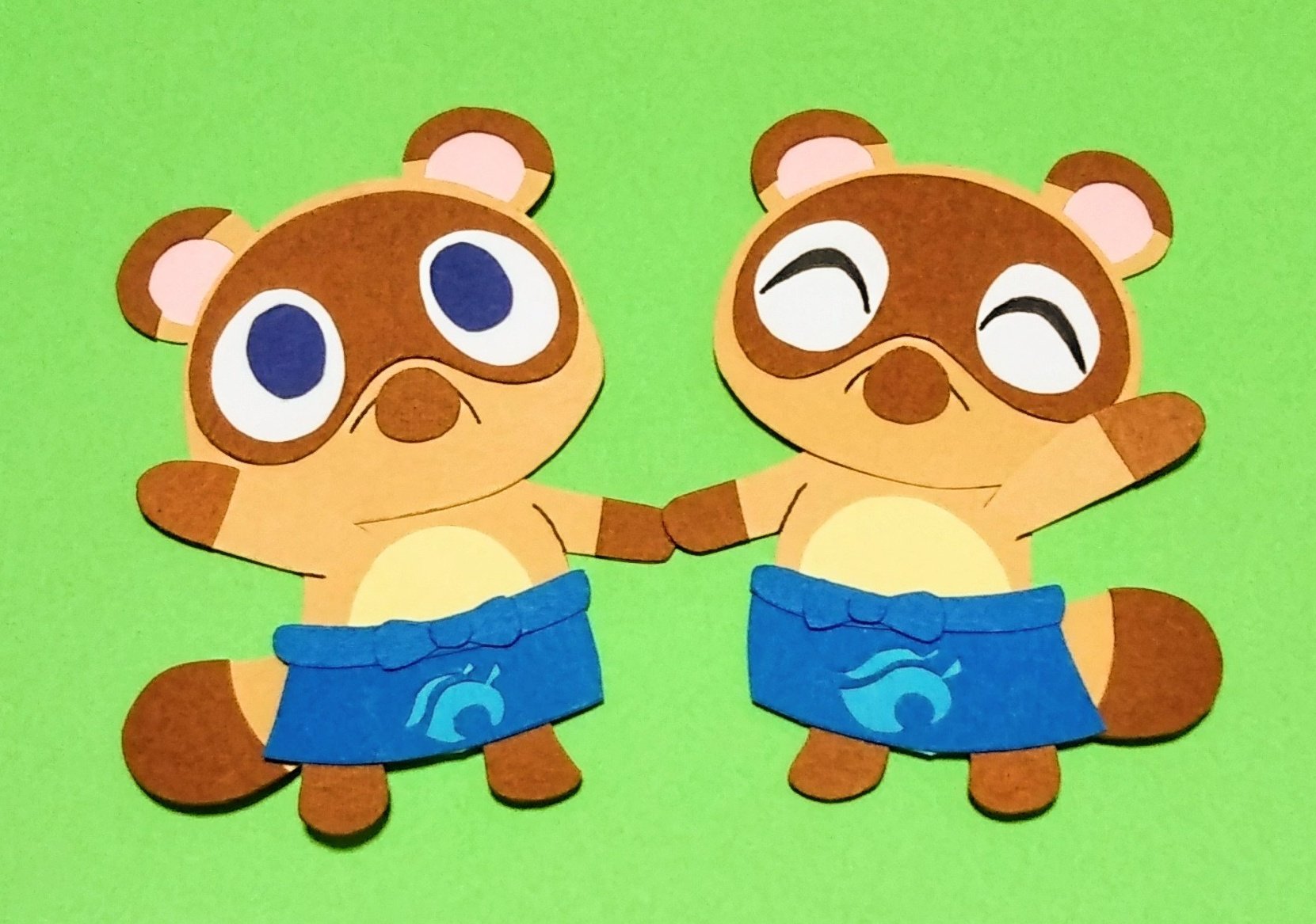77 なな 画用紙と折り紙を使って切り絵作ってます 今はポケモン どうぶつの森だけですが他のキャラクターにも挑戦していく予定です 春の創作クラスターフォロー祭り T Co Myhdkz2ino Twitter