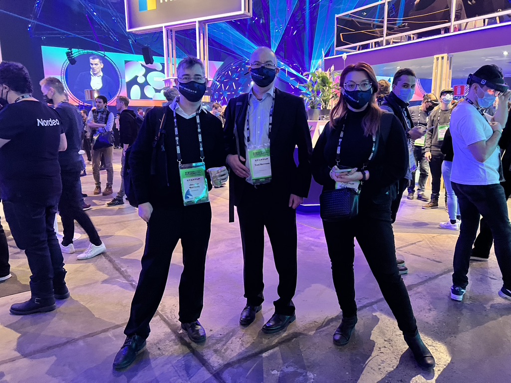 What a busy couple of last months! With 2022 now fully underway we wanted to say a belated thank you to @SlushHQ #Slush2021  that SharkGate took part in at the end of 2021  🥳 So many great conversations & meetings with companies. 👍 Let's keep innovating! See you next time 🤩