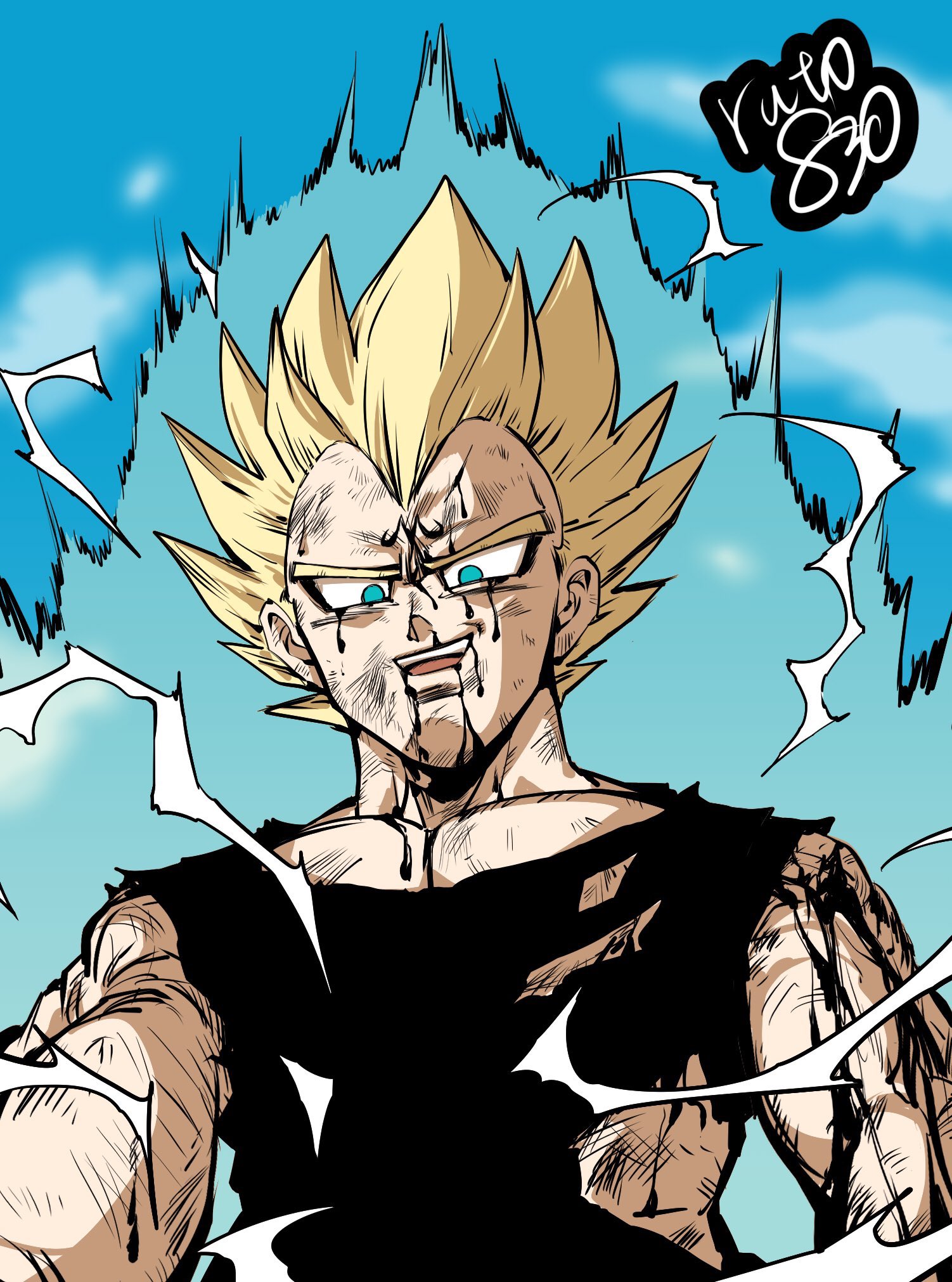 るーと トランクス目線 魔人ブウ目線 ドラゴンボール 魔人ベジータ T Co Wzfr4dwf8q Twitter