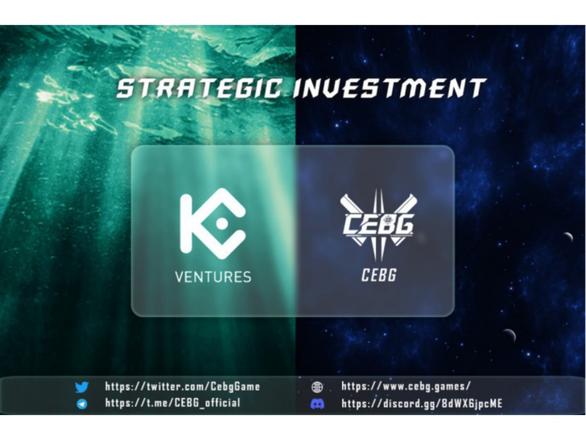 BrandStoryNews's tweet image. CEBG Has Closed Strategic Angel Investment Round Led by KuCoin Ventures - Digital Journal

news.kisspr.com/2022/03/10/ceb…

#GameFiEcosystem #KISSPRNewswire #KISSPRBrandStory💙