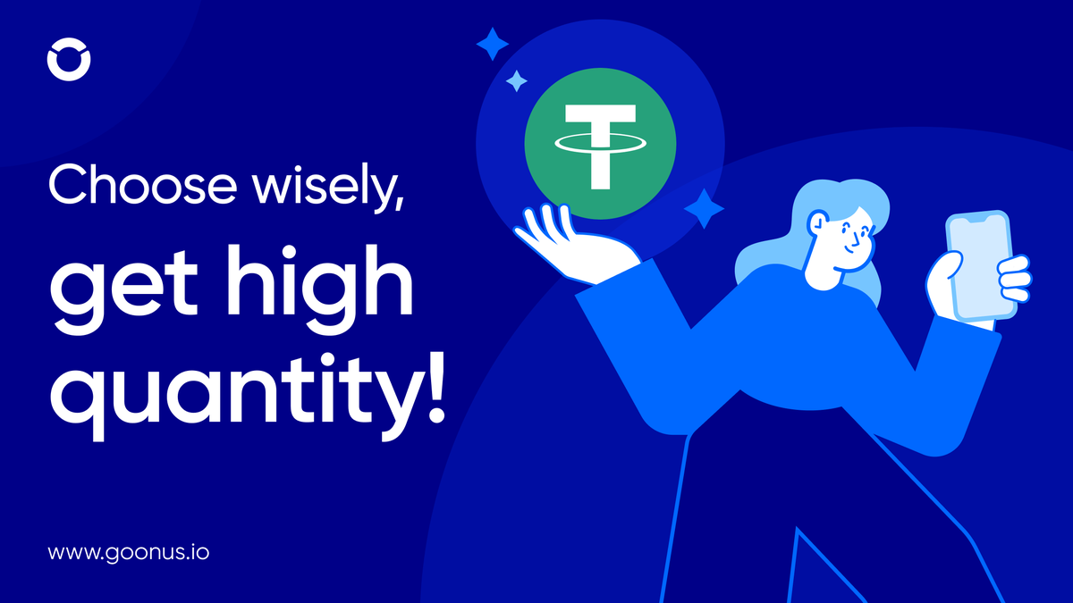 ONUSFinance's tweet photo. Choose wisely, get high quantity!
Don't let your $USDT sleep quietly!
Make your USDT work for you and earn 6.2%
π Open #ONUS app and discover #Staking_Daily! 30+ assets with good daily interest, well earning when you are sleeping! π₯±π€
π Try now: https://t.co/W5A9bMWRaj https://t.co/Qd1t1dPjVE