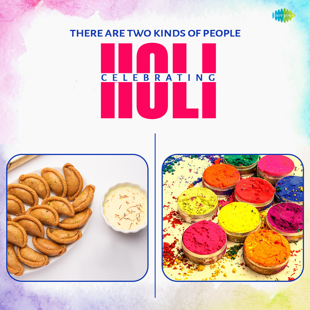 saregamaglobal's tweet photo. Where do you fit into? 😋Comment below👇🏻
#Saregama #SaregamaMusic #Holi #EngagingPost #Holi2022 #Festive #Food #HoliHai https://t.co/qxQYZ08Ldl