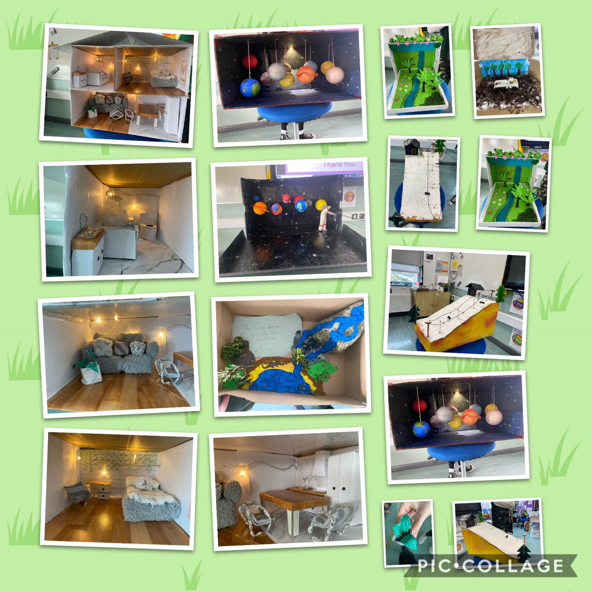 sfapsbelmayne's tweet photo. 6th Class Room 16 presented some of their dioramas today! #createandmake https://t.co/aB5OiMcbxm