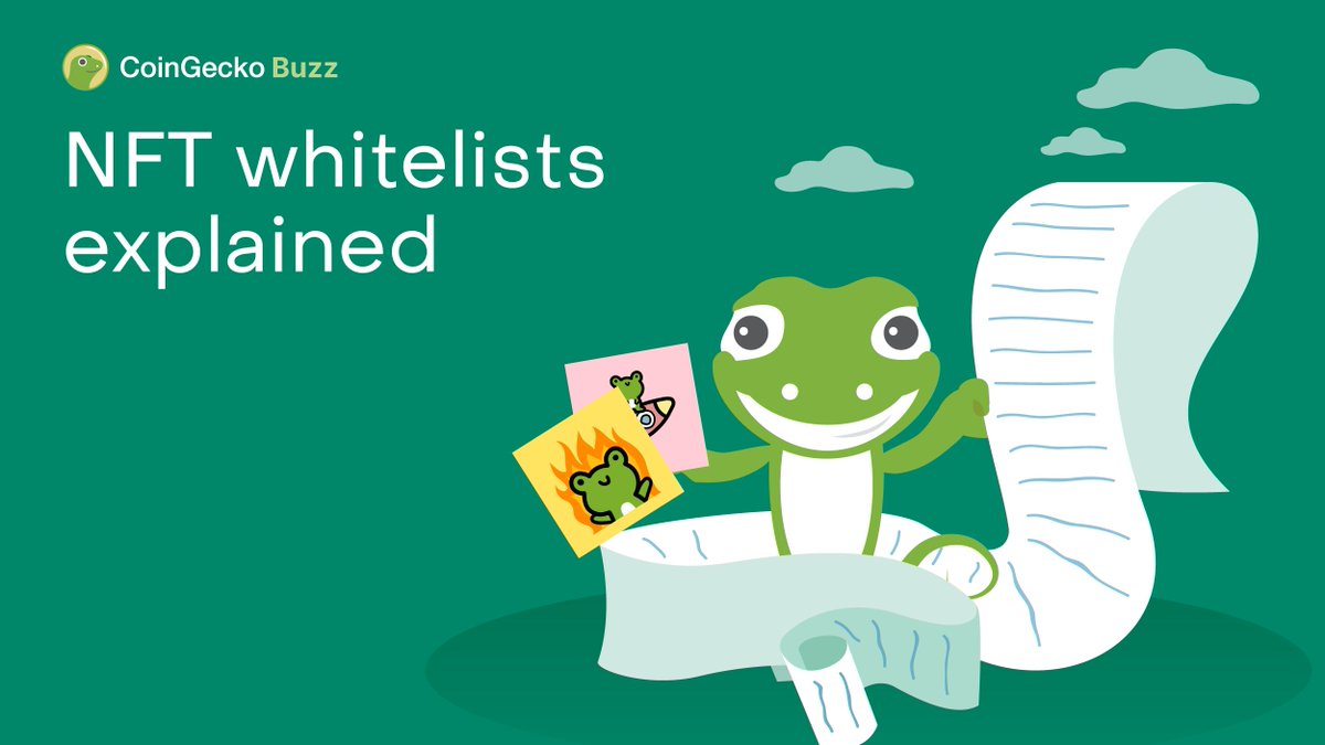 Want to skip the queue and be in the whitelist as first minters for #NFT projects? From how to enter to steps you need to take, look no further as today's buzz article will guide you through how to get access to whitelists!

Be the first. 1️⃣
gcko.io/n9yaff7