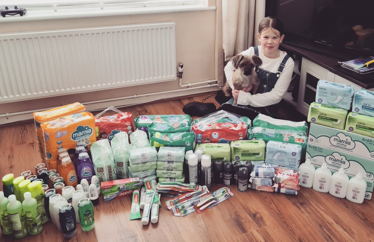 StOswaldsCEP's tweet photo. One of our Year 6 children took it upon herself to raise money for Ukrainian refugees. She crocheted bracelets and sold them in our local Church. She then went and bought supplies to donate. Well done! https://t.co/qHNMz32Udo